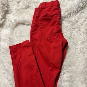 Red jeggings for girls from Place